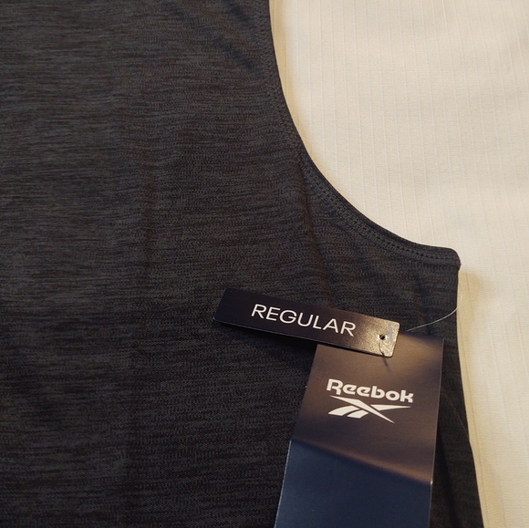 NWT Reebok Black Tank Top Shirt size Large - Picture 5 of 6